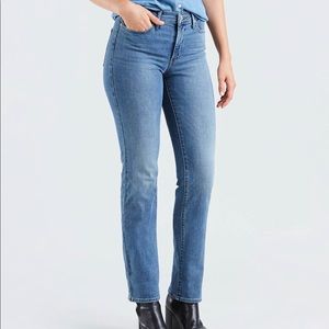 Levi’s 314 shaping straight medium wash